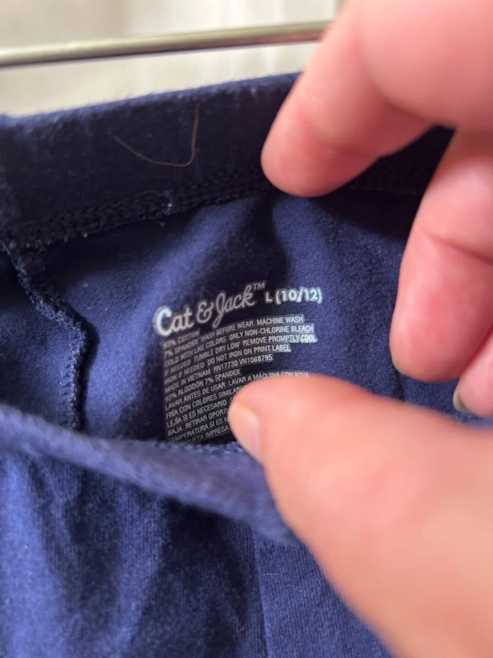Cat & Jack Navy Blue Leggings